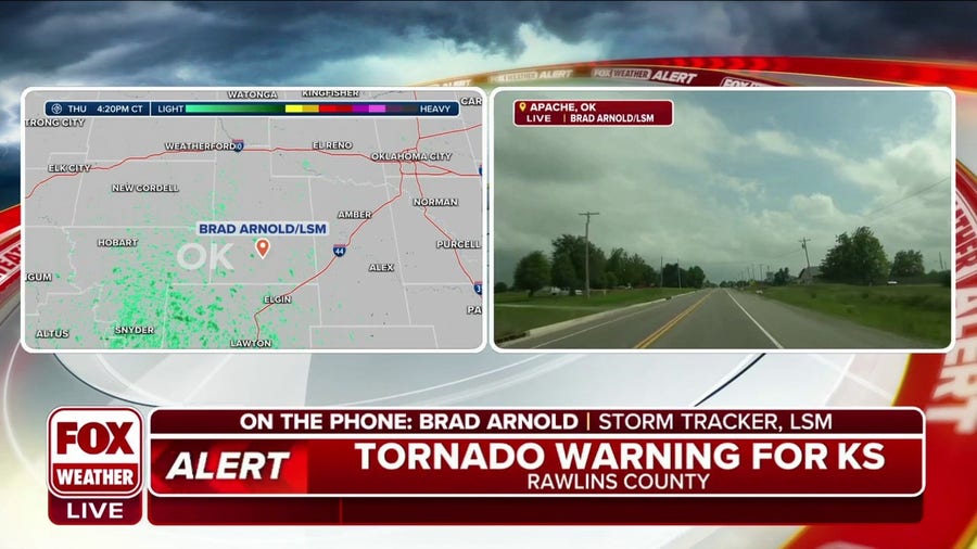 Storm tracker: Tornadoes threaten Oklahoma and Texas, could be significant