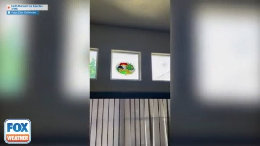 Magnitude 5.5 earthquake shakes Northern CA home on Thursday