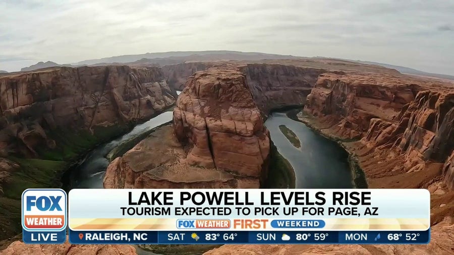 Optimism up for Lake Powell tourism as lake level rises