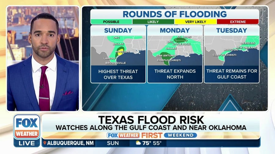 Houston braces for Mother's Day flash flooding threat as relentless rain continues to batter Texas