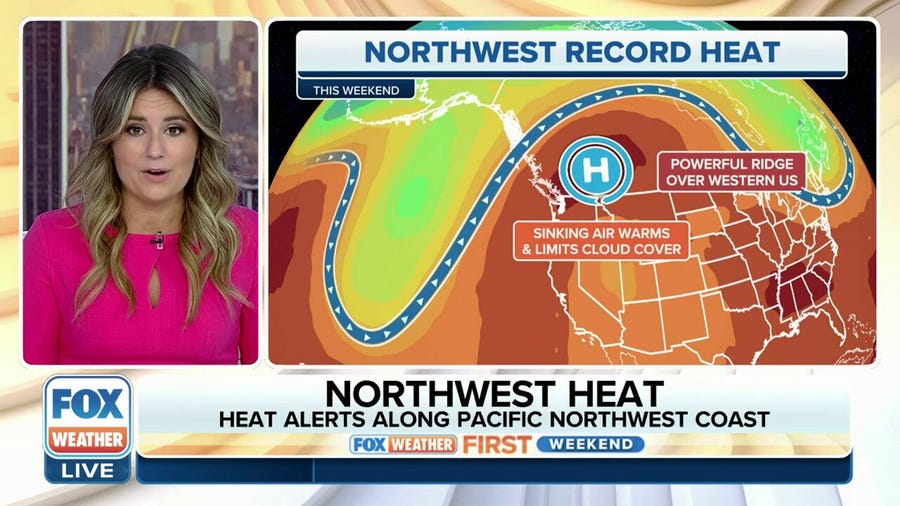Summer heat continues to build across West on Mother's Day