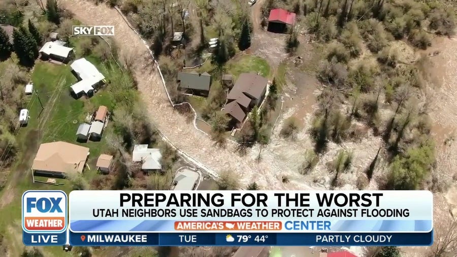 Utah town preparing for worst flooding they've seen in a decade