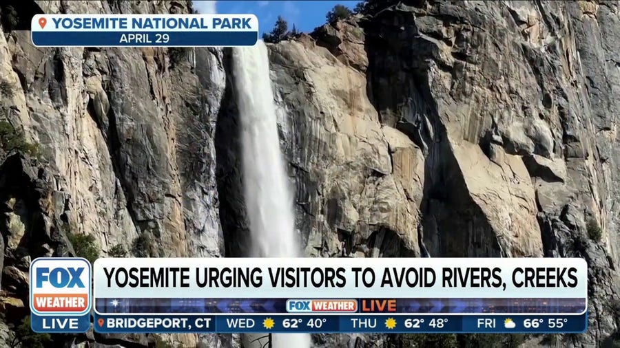 Snowmelt causing concerns for flooding at Yosemite National Park
