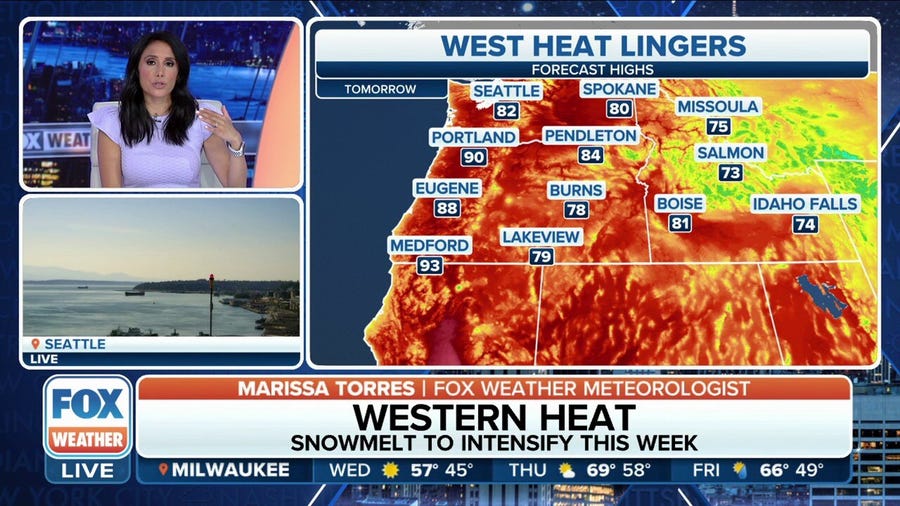 Unusual early season heat expected to persist across Northwest