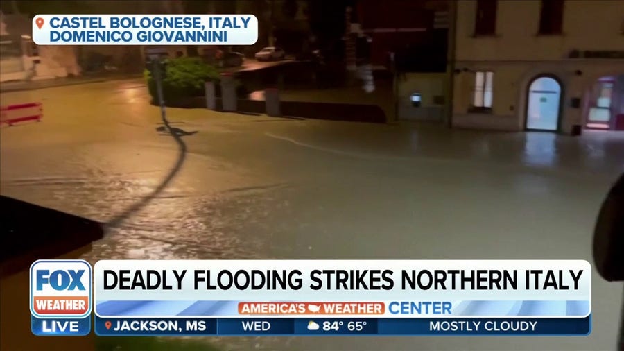 Devastating flooding strikes northern Italy killing at least 8 people, thousands evacuated