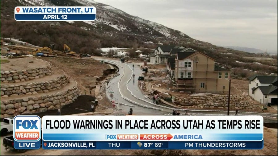 'Huge potential of flooding': Snowmelt leads to rising flood threat in Utah