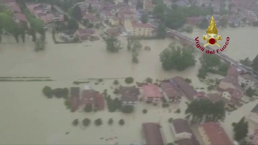 Deadly flooding soaks Italy