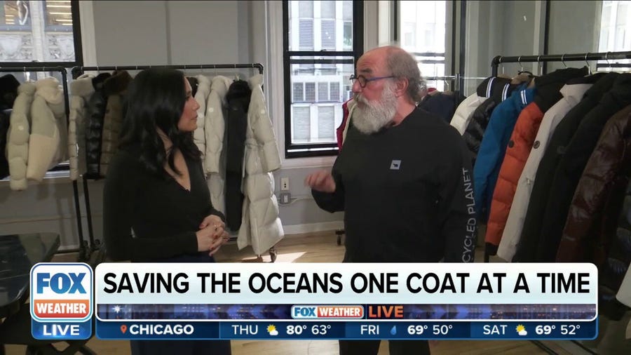 Saving the oceans: Coats made from recycled plastic bottles
