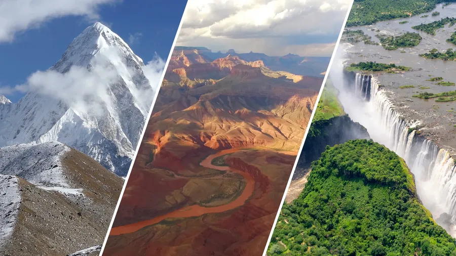 Can you name the 7 wonders of the natural world?
