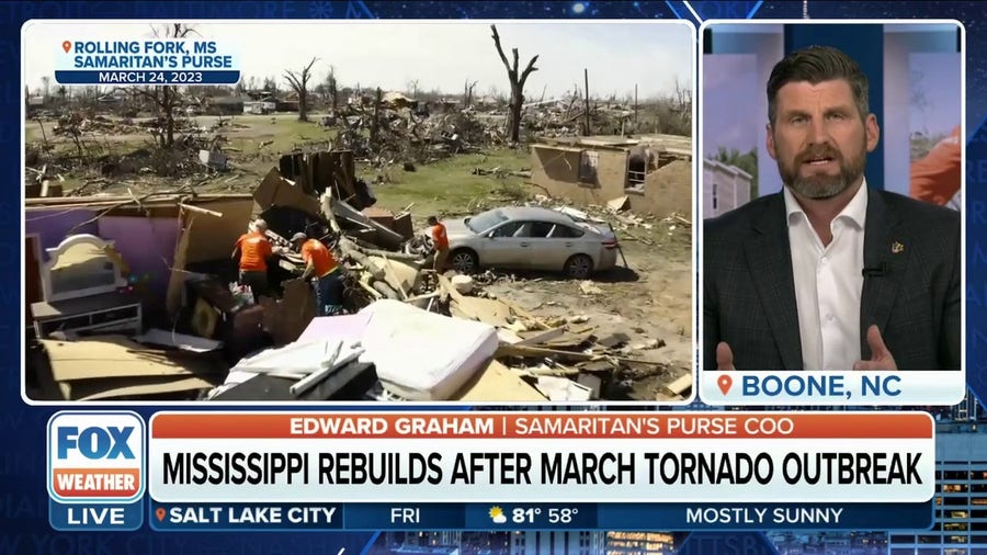 Samaritan's Purse helping Mississippi rebuild from March tornado outbreak