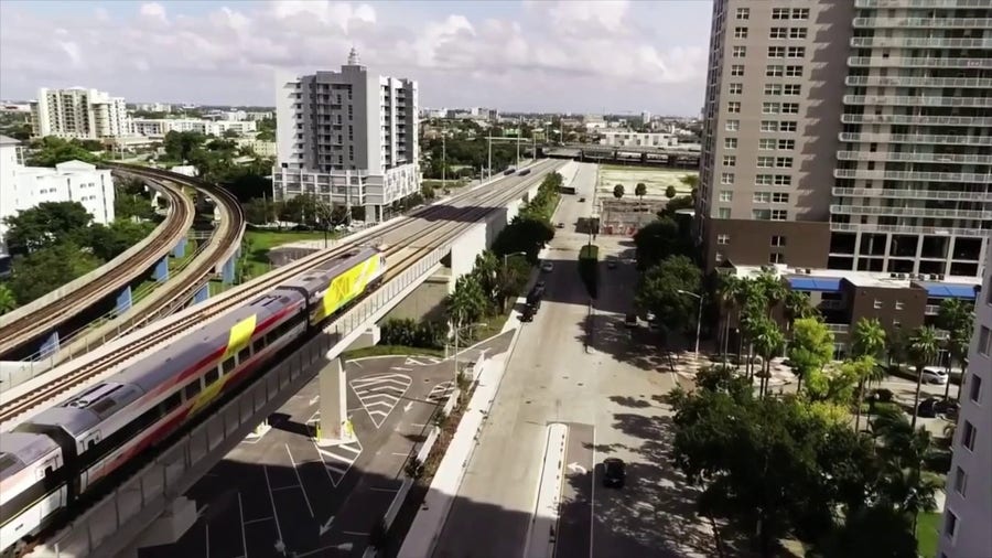 High-Speed passenger train to service Central & South Florida