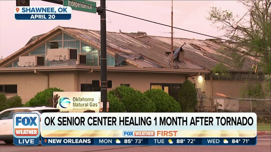 Oklahoma senior center makes immense improvements one month after taking direct hit from EF-3 tornado
