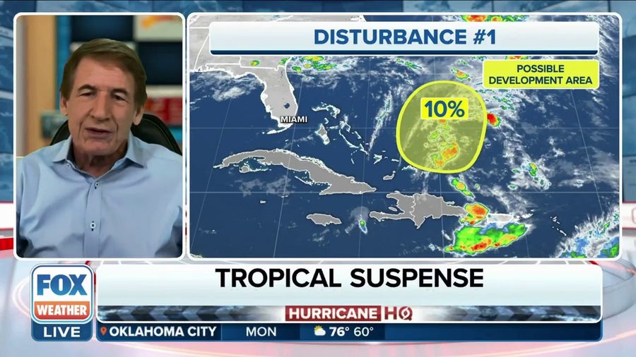 'It's the typical May kind of system': Tropical disturbance being monitored for development near Bahamas