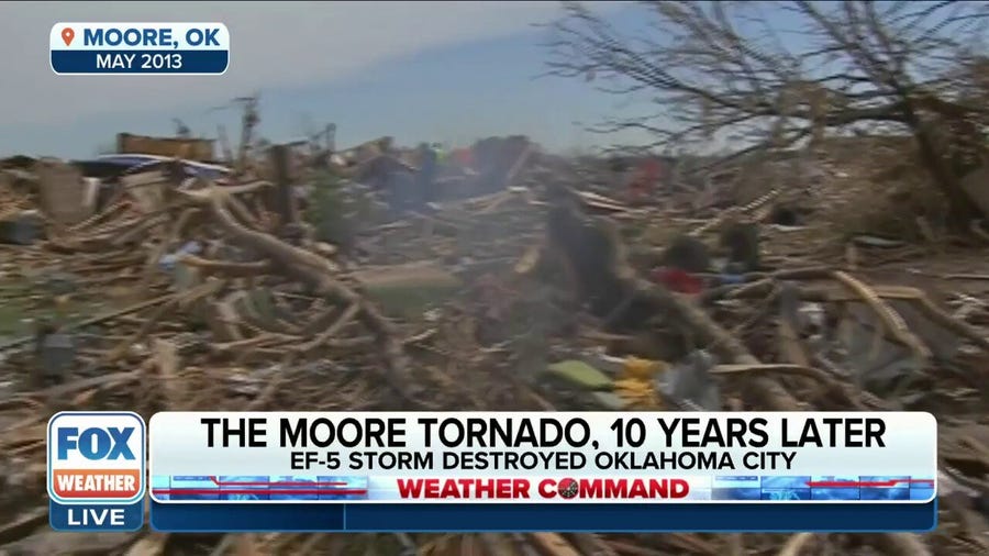 Moore, Oklahoma tornado 10 years later: Last EF-5 tornado to hit US
