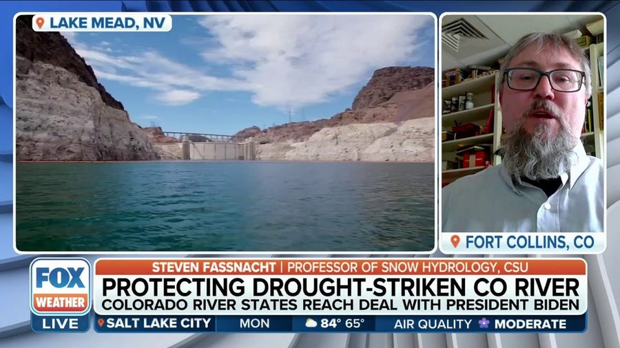 Colorado River states reach deal with President Biden to protect drought-stricken river