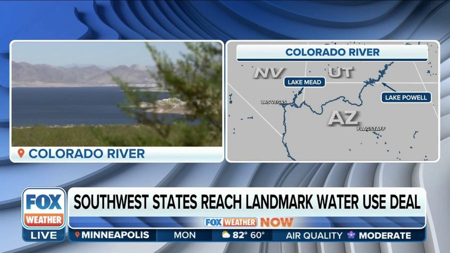 Several states reach deal to protect drought-stricken Colorado River