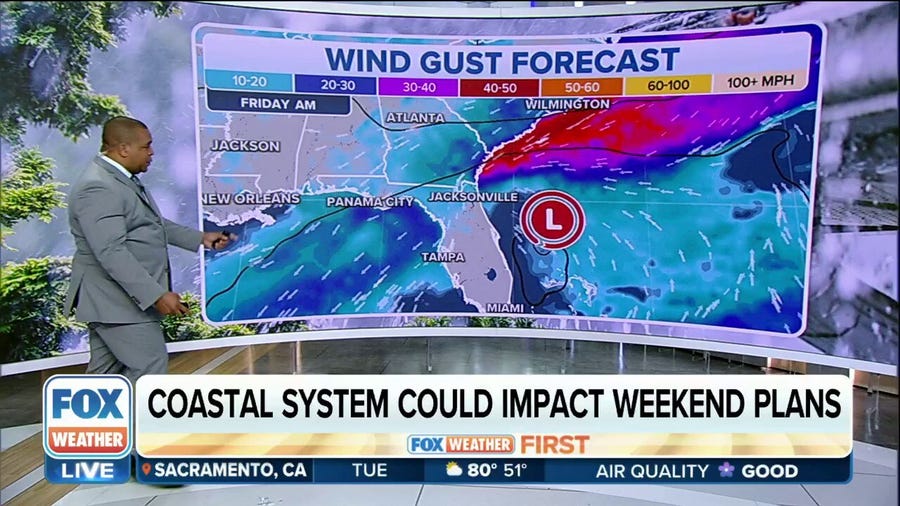 Memorial Day weekend washout possible for Carolinas, Southeast coast regardless of tropical development