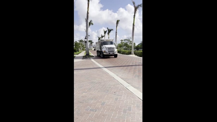 300 dump trucks of sand a day to repair one beach before hurricane season