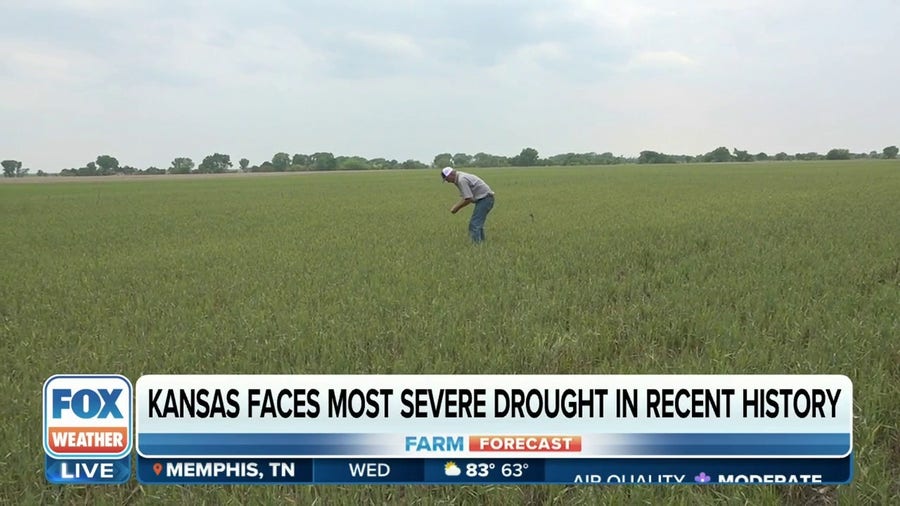 Kansas facing most severe drought in recent history