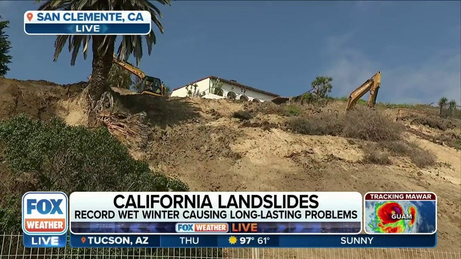 Landslide Concerns Persist In Southern California After Record-wet ...