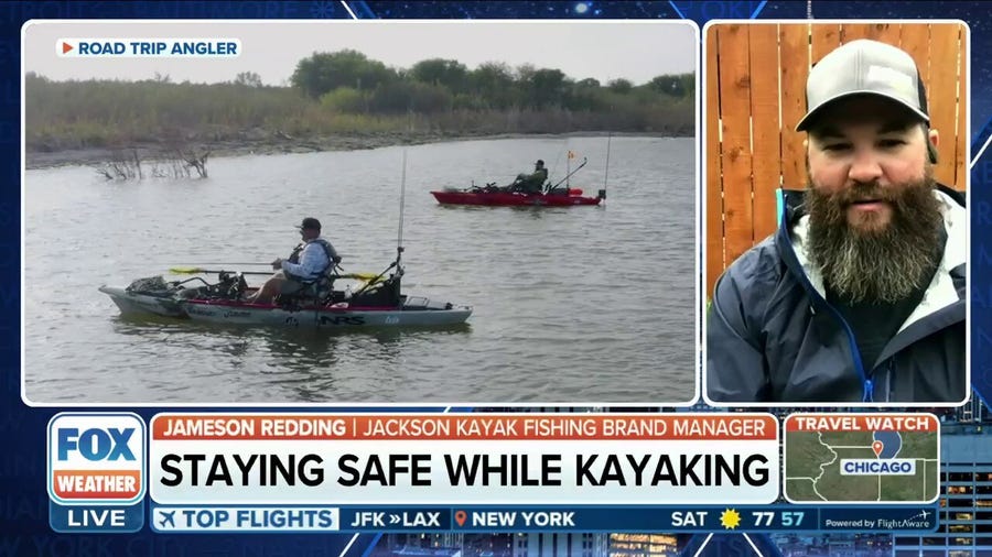 Staying safe while kayaking