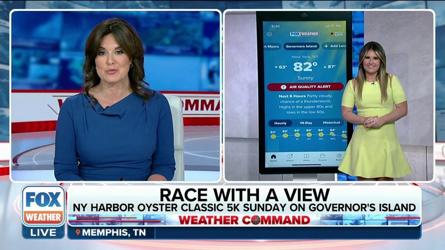 Weather looks beautiful for New York Harbor Oyster Classic 5K