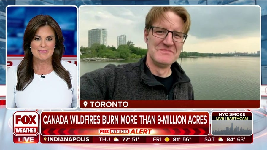Canada wildfires burn more than 9-million acres