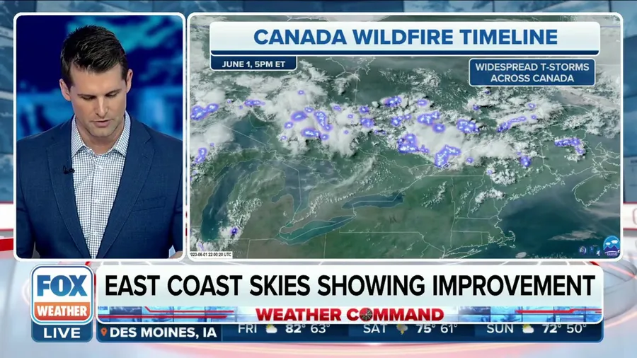 What started all the wildfires in Quebec?
