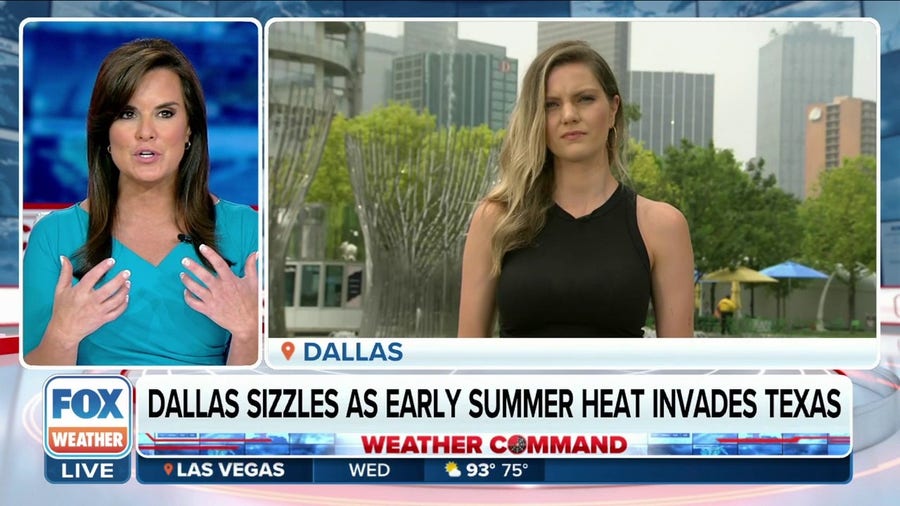 Texas sizzle: Dangerous heatwave over Southern Plains through weekend