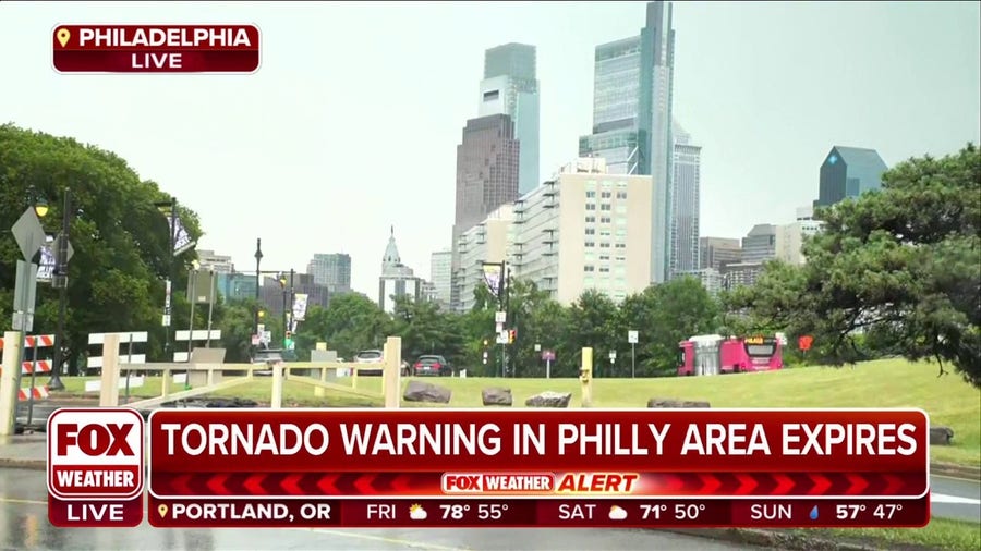 Storms slamming into Philadelphia with more severe weather later Friday