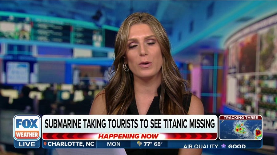 Sub taking tourists to see Titanic missing