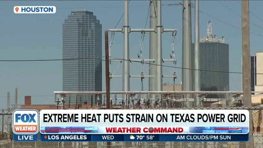 Extreme heat putting strain on Texas power grid