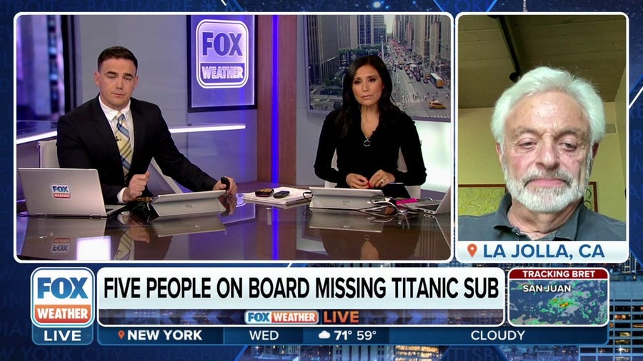 Search for Titanic sub dims as oxygen supply dwindles