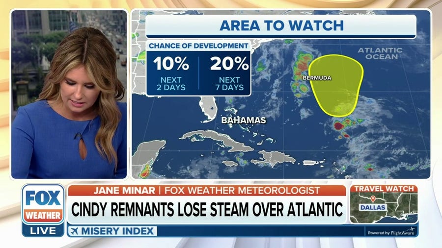 NHC monitoring new disturbance in the Atlantic