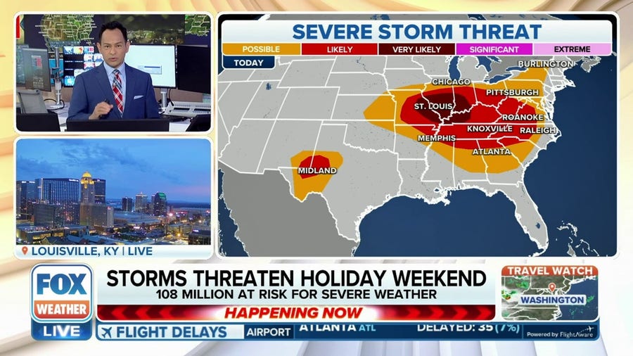 Storms could blast Midwest with damaging winds over 4th of July holiday weekend