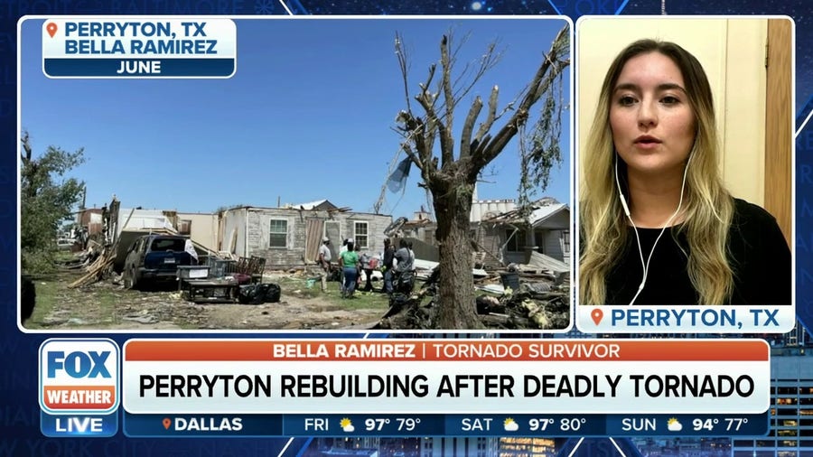 Perryton mother saves her kids as a tornado destroys their Texas home
