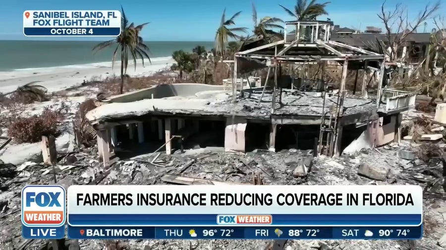 Farmers Insurance reducing coverage in Florida
