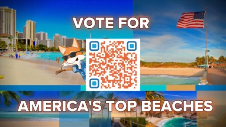 Vote For America's Top Beaches | Most Recreational