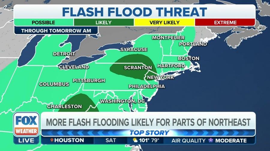 Northeast flood threat continues this weekend