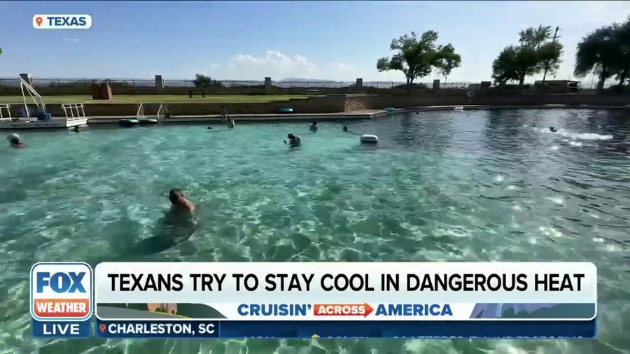 Cruisin' Across America: Texans try to stay cool in dangerous heat