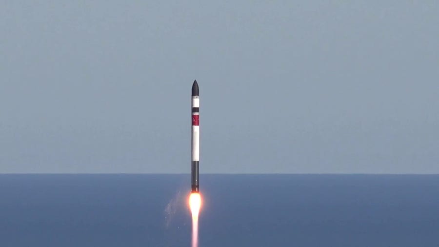 Rocket Lab 'Baby Come Back' launch from New Zealand