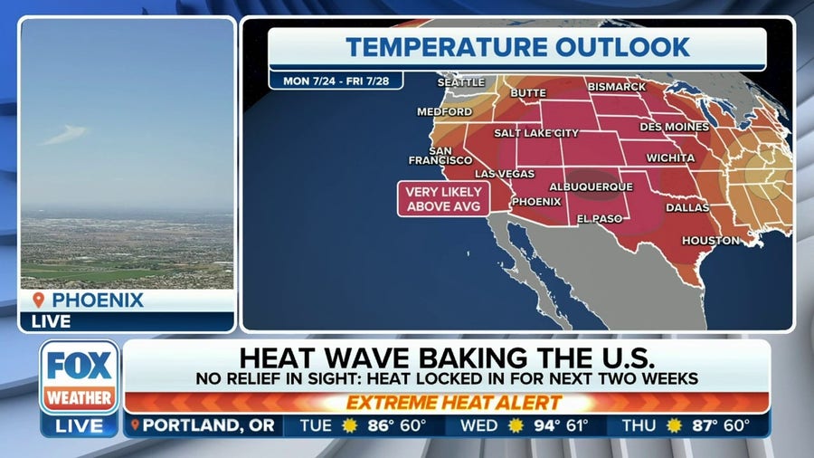 No relief: Heat wave continues for next 2 weeks