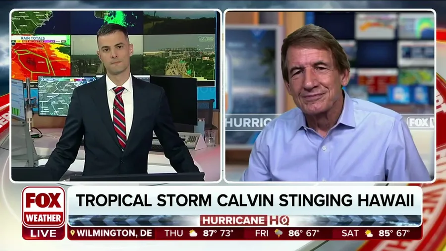 Tracking the tropics: Calvin weakens while Don strengthens