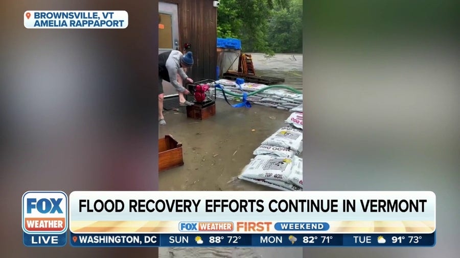 Vermont continues to clean up after historic flooding