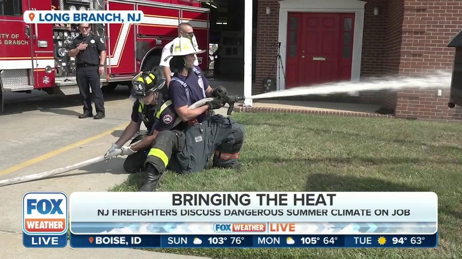 Weather for Heroes: How brave firefighters adapt to conditions when temperatures soar during the summer