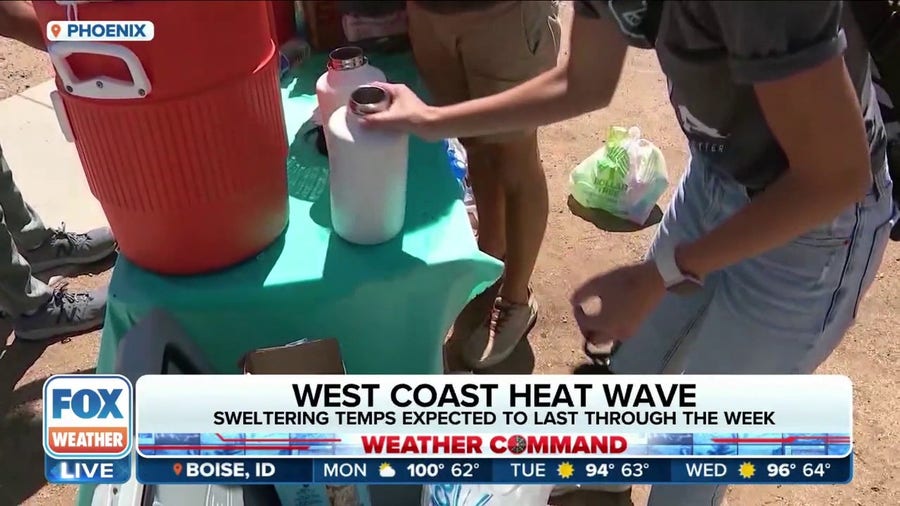 Extreme heat wave baking the West, Southwest