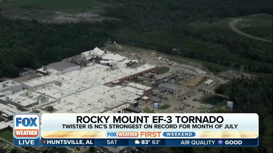 Rocky Mount, North Carolina picks up pieces after EF-3 tornado