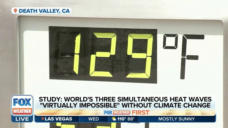 World's simultaneous heat waves would be 'virtually impossible' without climate change, study says