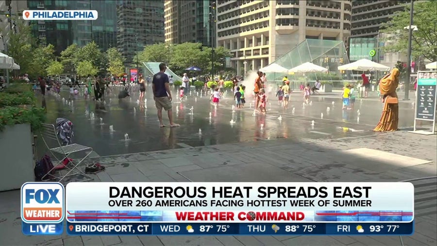 Philadelphia residents plan to stay indoors to beat the heat as temperatures soar