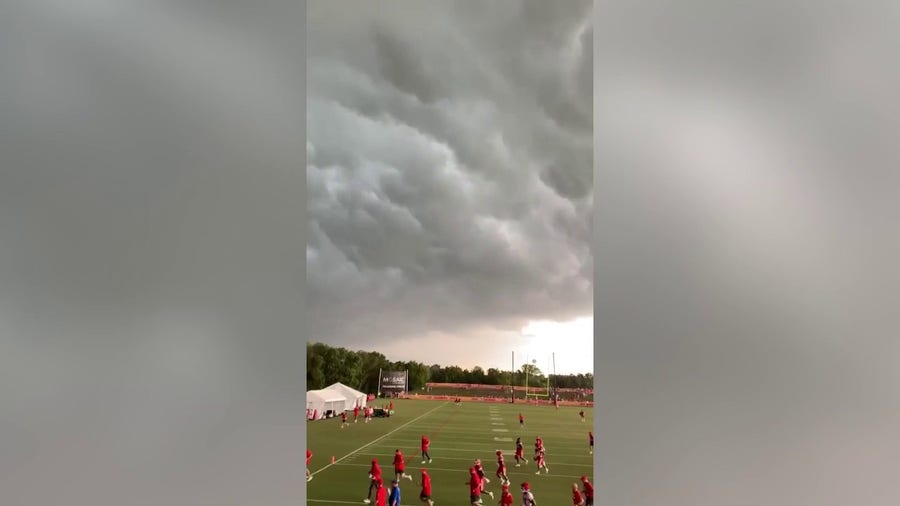 Kansas City Chiefs move practice indoors due to inclement weather